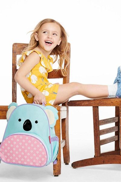 Skip Hop Rucsac pentru fete Zoo Koala 9L 751010   Albastru deschis