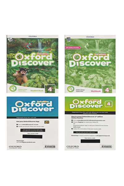 OXFORD UNIVERSITY PRESS Oxford Discover Level 4 Student's Book Workbook with ...