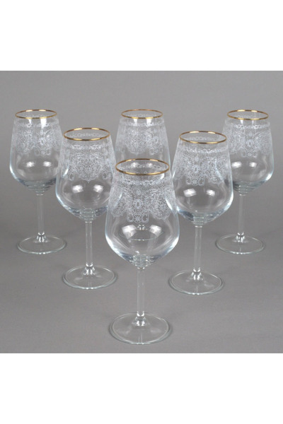 Yamaç Home Helen 6'lı Su Kadehi Seti 490 cc HLN06506