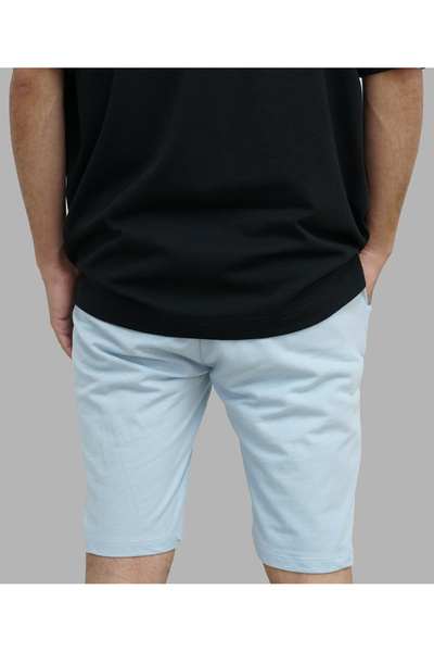 Man Of Man Ribbed Stitched 2 Thread 100% Cotton Shorts