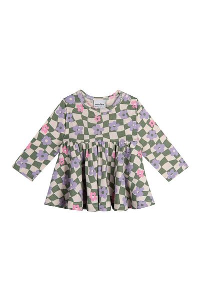 Antebies Graphic Patterned Floral Dress