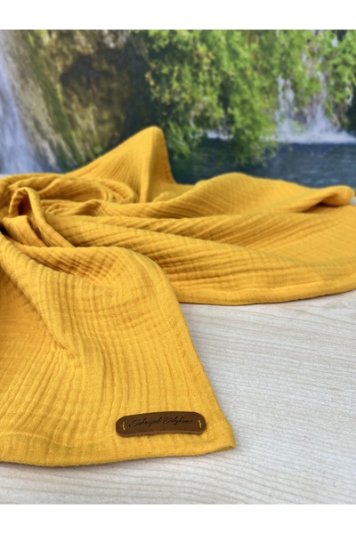 Sahra İpek بطانية أطفال موسلين 4 طبقات 80 سم × 100 سم