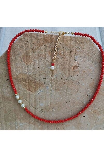 Uno Di Famiglia CRYSTAL GLASS BEADED NECKLACE, PENDANT