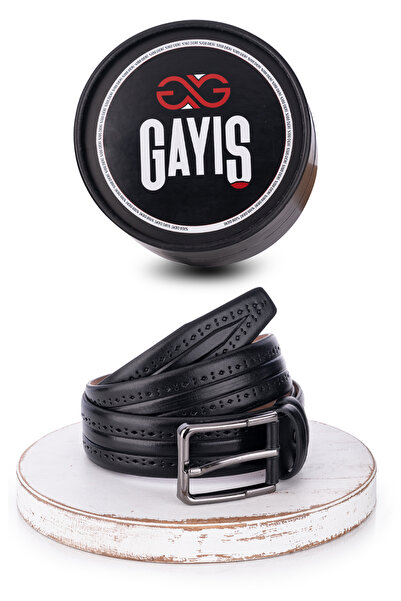 GAYIŞ Cutie specială |   100% Piele autentică de bivol |   Cureaua clasică ne...