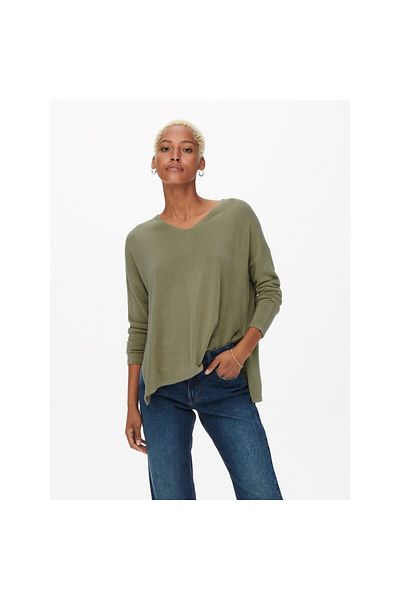 Khaki best sale sweater women's