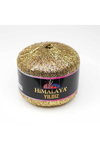 Himalaya Yıldız / Gold Simli Pullu / 58102
