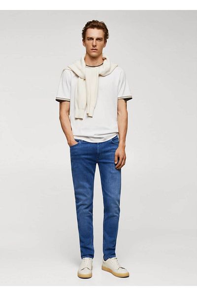 MANGO Man Slim Fit Ultra Soft Touch Patrick Jean