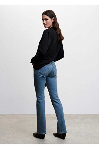 MANGO Woman Kravat Yakalı Bluz