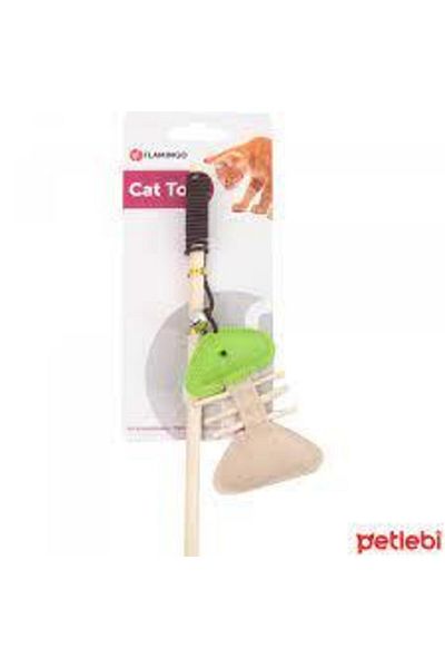 Flamingo Natural Cat Fishing Rod with Fish 43.5 Cm