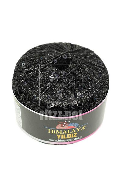 Himalaya Star / Black Glitter Μαύρη παγιέτα / 58105