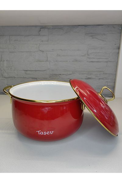 ALANYA HOME DECOR INDUCTION ENAMEL PAN 18X12CM-3,0LT INDUCTION ENAMEL POT