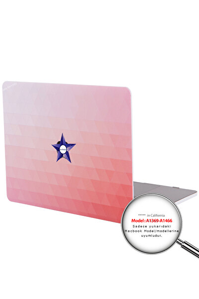 Mcstorey Macbook Air Kılıf 13 Inç Paint02 (ESKİ USB'Lİ MODEL 2010-2017) A1369 A1466 Ile Uyumlu