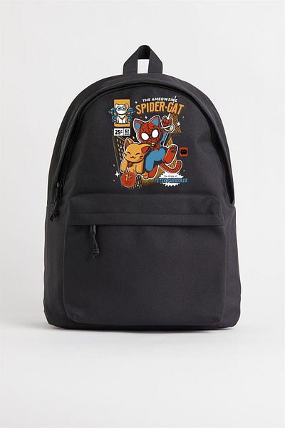 Touz Σακίδιο πλάτης Unisex με στάμπα Spider-Cat
