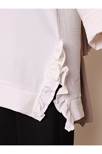 Modamorfo Frilly Side Hijab Ayrobin Tunic