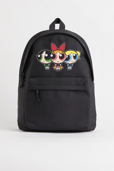 Touz Moda dompuleri fashion Powerpuff Girls Printed Unisex Backpack