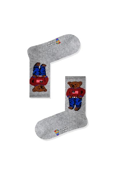 Vitamin Çorap Ralph Lauren Grey αθλητικές κάλτσες