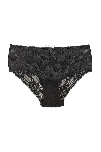 NARIYA Women's Plus Size Panties High Waist Panties Bato Lace Detailed Comfortable Cotton Panties Underwear