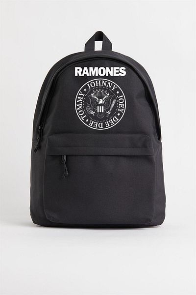 Touz Blunt Ramones Printed Unisex Backpack