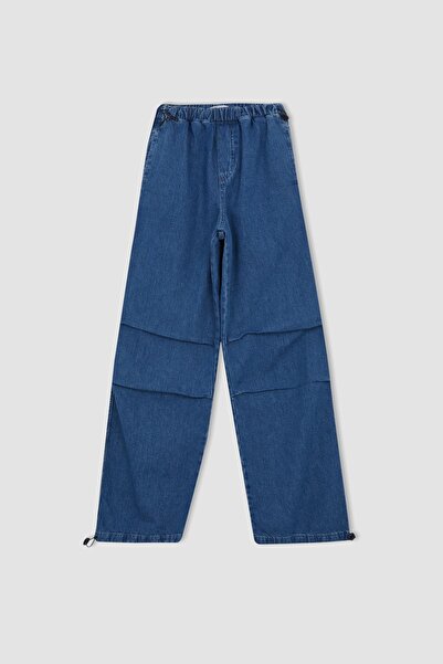 DeFacto Stretch Jogger Jeans s vysokým pasem – pohodlný střih, dlouhá délka, 100% bavlna A6988ax23au