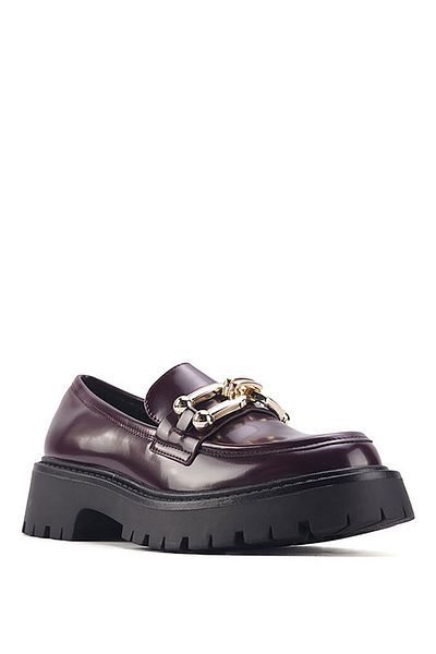 Nine West TREJOLI 3PR Maroon Women's Loafer