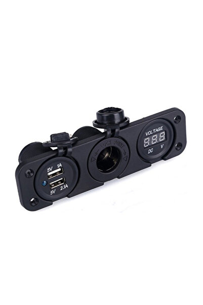 Mors Marin Çakmaklık+usb Soketi+voltmetre Tekne