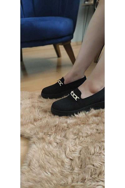Zera knitwear vison buckle sneakers