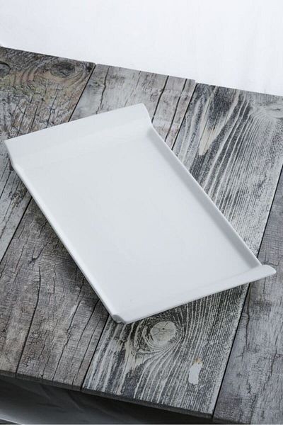 Cooker Porcelain 30x22cm Cake Presentation Plate