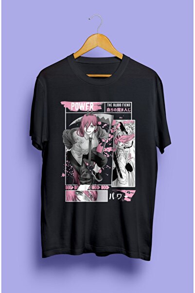 CONSTRAİN Chainsaw Man Power Μπλουζάκι Anime ειδικής σχεδίασης