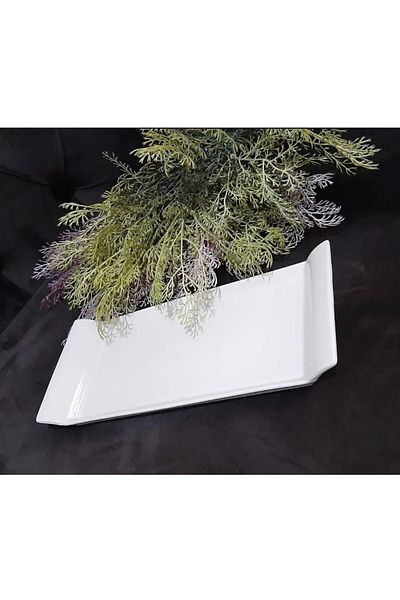 Cooker Porcelain 30x22cm Cake Presentation Plate