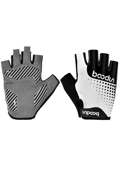 Boodun Professional Mtb Cycling Gloves Black White