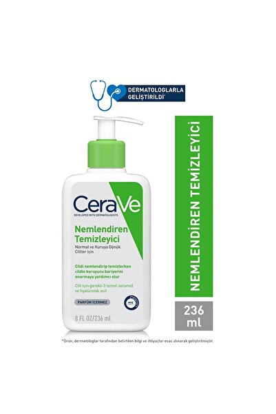 CeraVe Normal kuruya dönük ciltler için Hyalüronik asit ve 3 temel seramidli ...