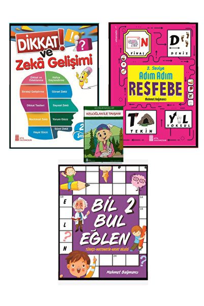 Ata Yayıncılık Ata 2.sınıf Yeni Nesil Bil Bul Eğlen Dikkat Zeka Resfebe