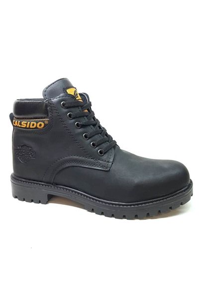 Calsido Mater Rubber Sole Thermal Boots Black