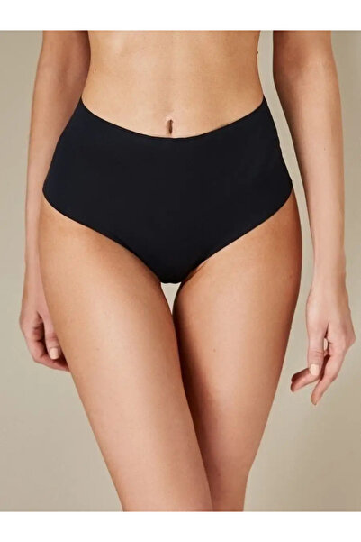 MİSTİRİK Model Arpina Model fără sudură tăiat cu laser Chiloți fără urme Culoare neagră