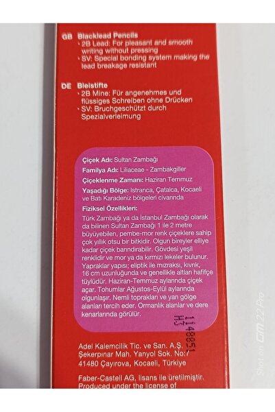 Faber Castell ANADOLU MİRASI KURŞUN KALEM (6ADET)