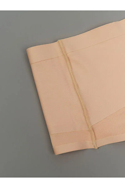 MİSTİRİK Arpina Model High Waist Non-marking Slip String Model Firming Panties Skin Color
