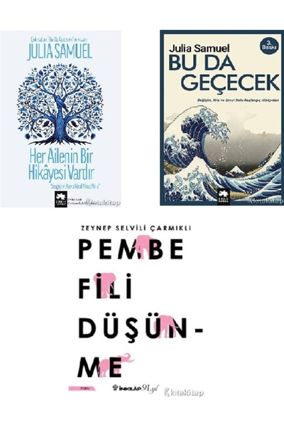 Kronik Kitap Her Ailenin Bir Hikayesi Vardır-Bu Da Geçecek-Pembe Fili Düşünme...