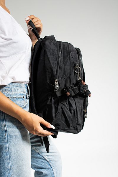 Lifonbag Σχολική τσάντα μεγάλου μεγέθους Unisex αδιάβροχο σακίδιο πλάτης με αξεσουάρ μαϊμού