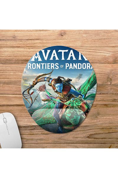Pixxa Avatar: نموذج لوحة الماوس بمساعدة المعصم من Frontiers of Pandora - 1 بيضاوي