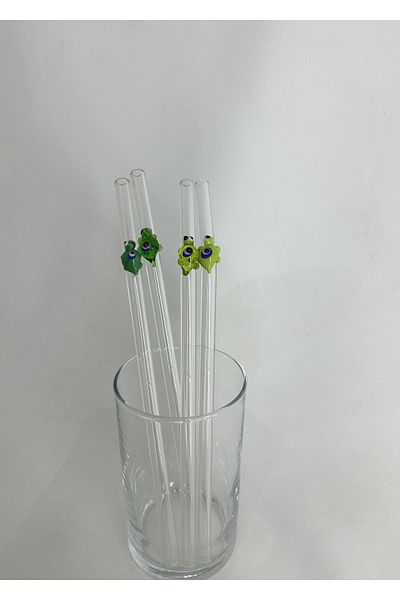 CAMGEN GLASS PIPET 8*200 MM WITH TURTLE FIGURE (4 PIECES)
