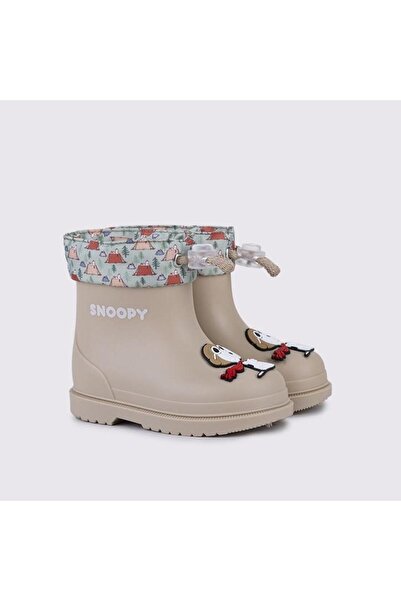 IGOR İgor Bimbi Snoopy Unisex Çocuk Bej Yağmur Çizmesi