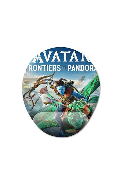 Pixxa Avatar: نموذج لوحة الماوس بمساعدة المعصم من Frontiers of Pandora - 1 بيضاوي