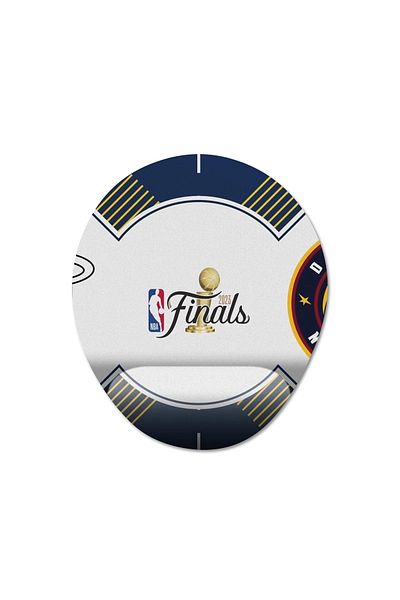 Pixxa لوحة ماوس مدعومة للمعصم من Denver Nuggets - Miami Heat / NBA 2023 Finals - 4 بيضاوي