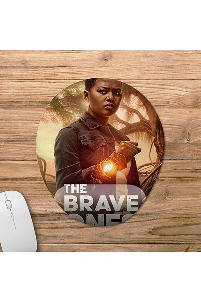 Pixxa موديل لوحة الماوس لدعم المعصم من The Brave Ones - 2 بيضاوي