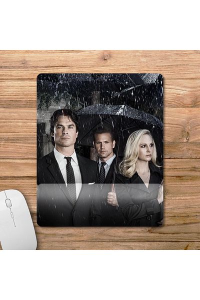 Pixxa موديل لوحة ماوس مع مسند للمعصم من Vampire Diaries - 1