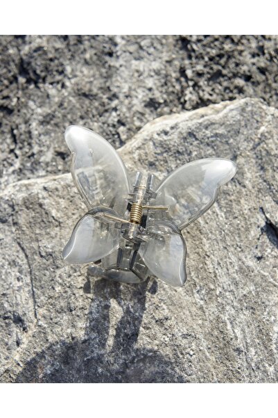 Beril Yamaç Design Studio Πολύχρωμη ημιδιαφανής πόρπη με μανταλάκι πεταλούδας