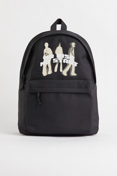 Touz Eyl No Rise No Start Printed Unisex Backpack