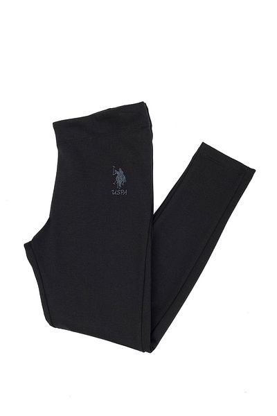 U.S. Polo Assn. Η.Π.Α. Polo Assn. Μαύρο Skinny Leg Γυναικείο Φούτερ - KORSEYKIDS-SK23