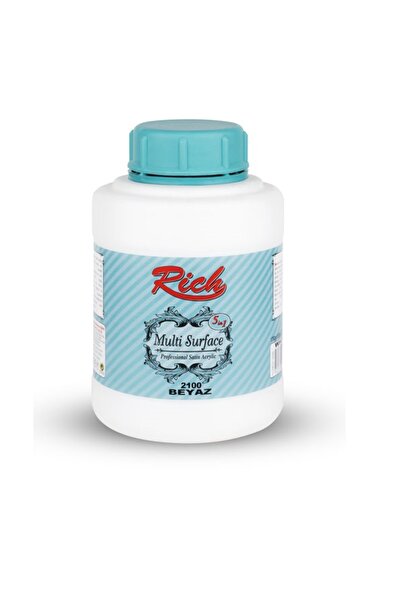 Rich Beyaz Multi Surface Akrilik Boya 1750 Gr