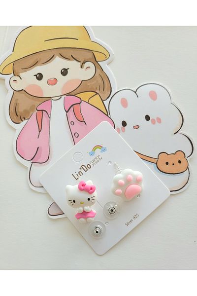 GÜLPEŞE Children's Earrings
